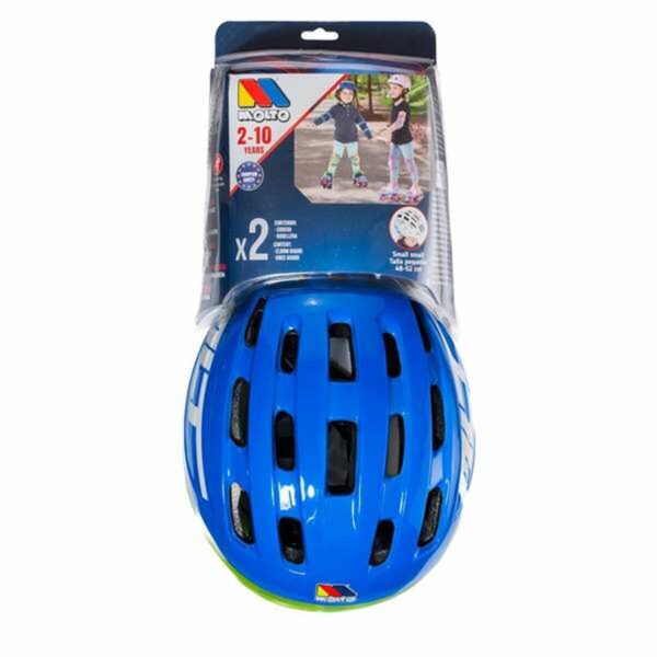 Helm und Knieschützer Kit Moltó Blau 2-10 Jahre – Bild 3