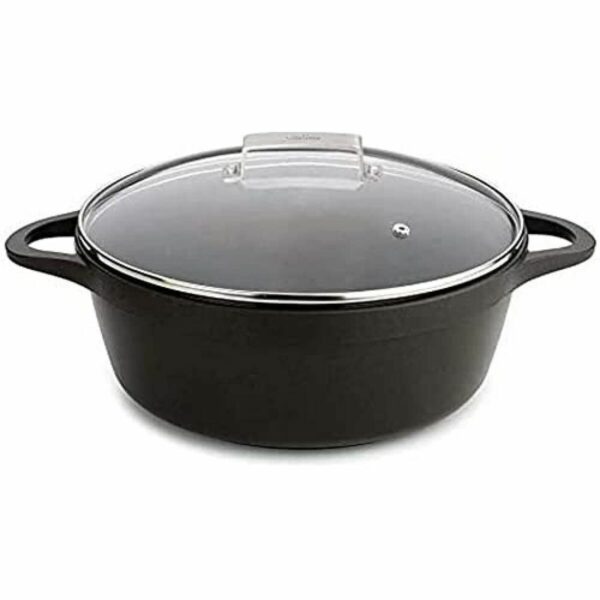 Topf mit Deckel Valira 4141/25 Schwarz Ø 24 cm – Bild 3
