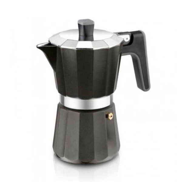 Italienische Kaffeemaschine Black Edition BRA – Bild 2