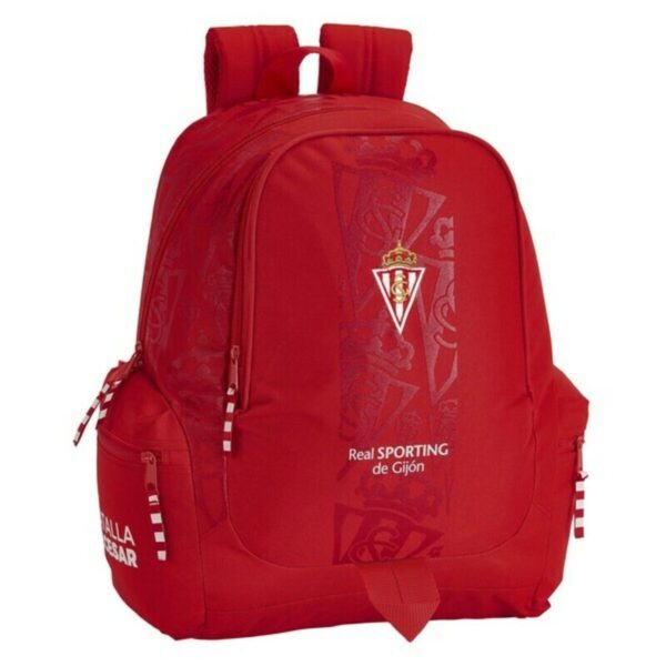 Schulrucksack Real Sporting de Gijón Rot – Bild 3
