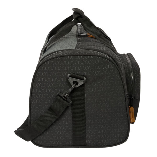 Sporttasche BlackFit8 Old school Schwarz Grau 55 x 26 x 27 cm – Bild 3