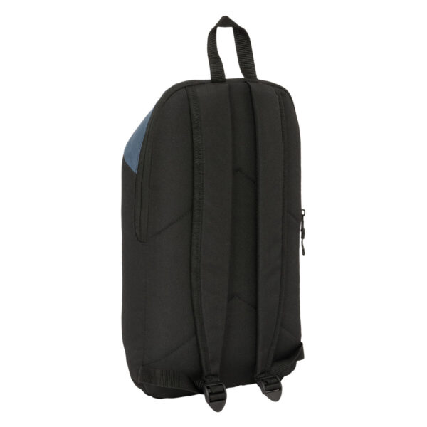 Lässiger Rucksack BlackFit8 California Blau Schwarz 22 x 39 x 10 cm – Bild 2
