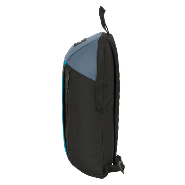 Lässiger Rucksack BlackFit8 California Blau Schwarz 22 x 39 x 10 cm – Bild 3