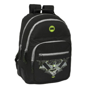 Schulrucksack Batman Game over Schwarz 32 x 42 x 15 cm