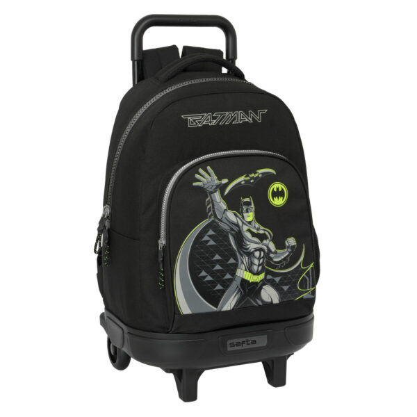 Schulrucksack mit Rädern Batman Game over Schwarz 33 x 45 x 22 cm