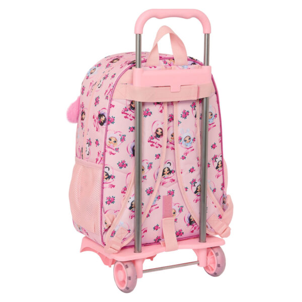 Schulrucksack mit Rädern Na!Na!Na! Surprise Fabulous Rosa 33 x 42 x 14 cm – Bild 2