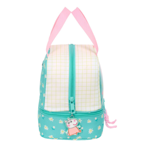 Lunchbox Peppa Pig Pretty flowers Gelb Minze 20 x 20 x 15 cm – Bild 2