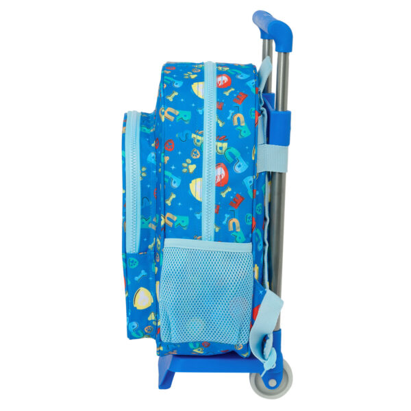 Schulrucksack mit Rädern The Paw Patrol Pups rule Blau 26 x 34 x 11 cm – Bild 2