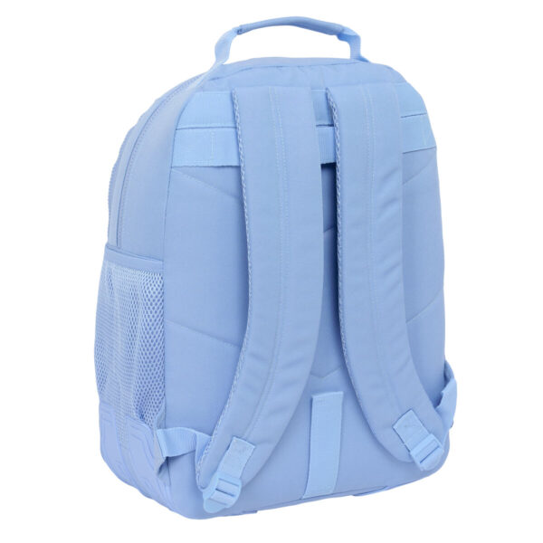 Schulrucksack Smiley Joyful Blau Bunt 32 x 42 x 15 cm – Bild 3