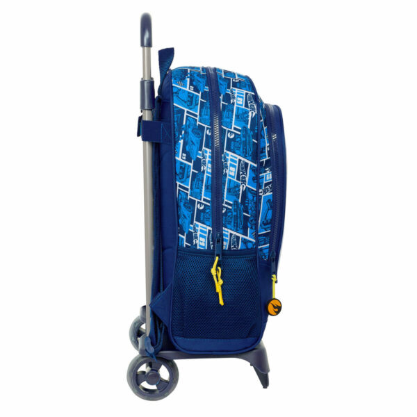 Schulrucksack mit Rädern Hot Wheels Sonny Marineblau 32 x 42 x 14 cm – Bild 2
