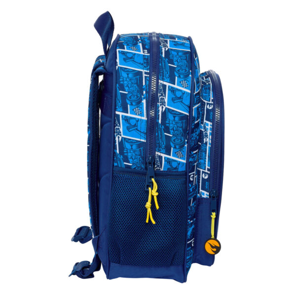Schulrucksack Hot Wheels Sonny Marineblau 32 x 38 x 12 cm – Bild 3