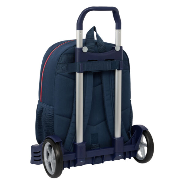 Schulrucksack mit Rädern El Ganso Classic Marineblau 32 x 43 x 14 cm – Bild 3