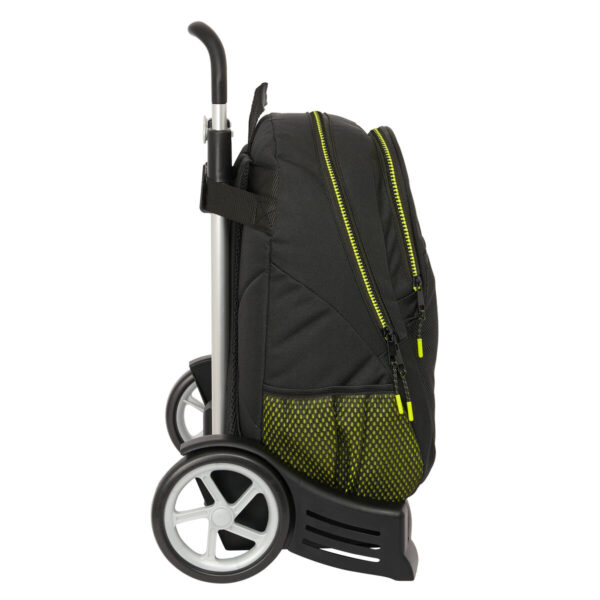 Schulrucksack mit Rädern Munich Beat Schwarz 32 x 44 x 16 cm – Bild 2