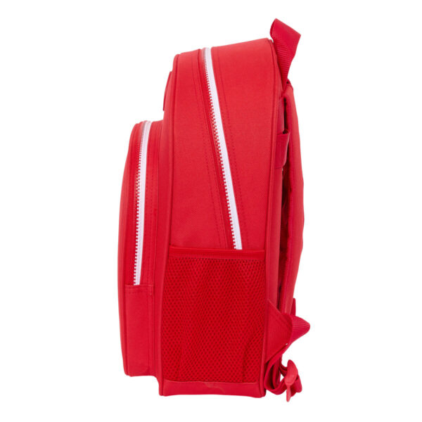 Schulrucksack Sevilla Fútbol Club Rot 28 x 34 x 10 cm – Bild 2