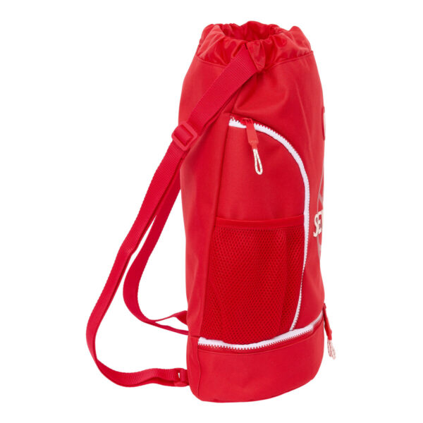 Rucksacktasche mit Bändern Sevilla Fútbol Club Rot 35 x 40 x 1 cm – Bild 3