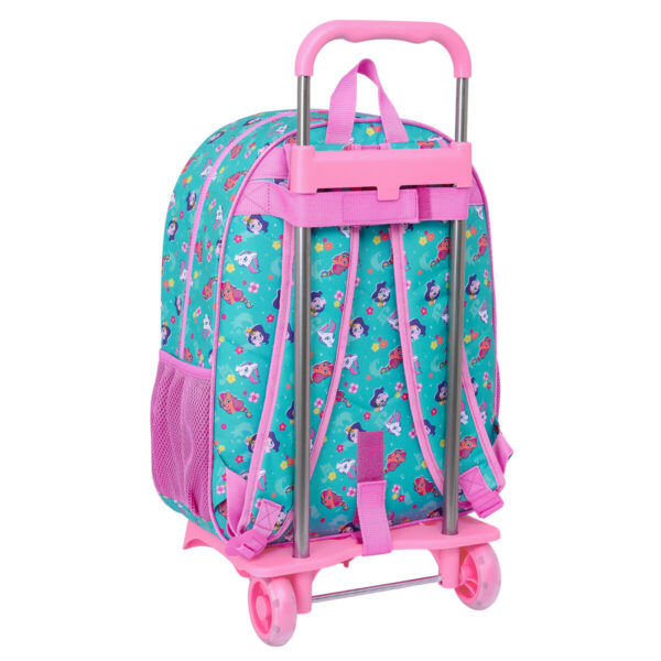 Schulrucksack mit Rädern My Little Pony Magic Rosa türkis 33 x 42 x 14 cm – Bild 3