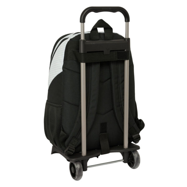 Schulrucksack mit Rädern Real Madrid C.F. 24/25 Weiß Grau 32 x 44 x 16 cm – Bild 2