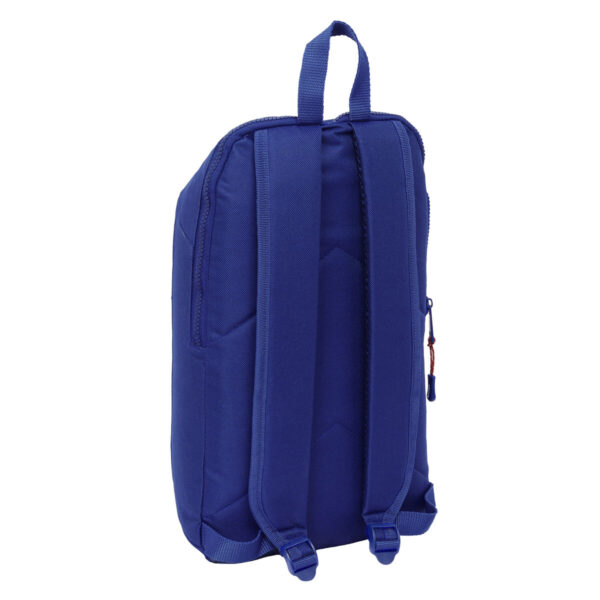 Rucksack F.C. Barcelona 24/25 Granatrot Marineblau 22 x 39 x 10 cm – Bild 2