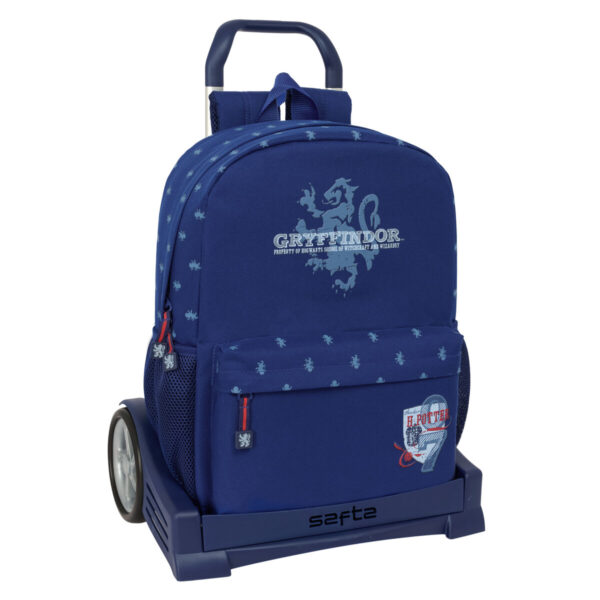 Schulrucksack mit Rädern Harry Potter Captain Marineblau 32 x 43 x 14 cm