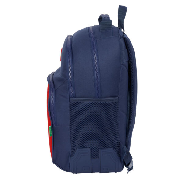 Schulrucksack Benetton Flag Marineblau 32 x 42 x 15 cm – Bild 2