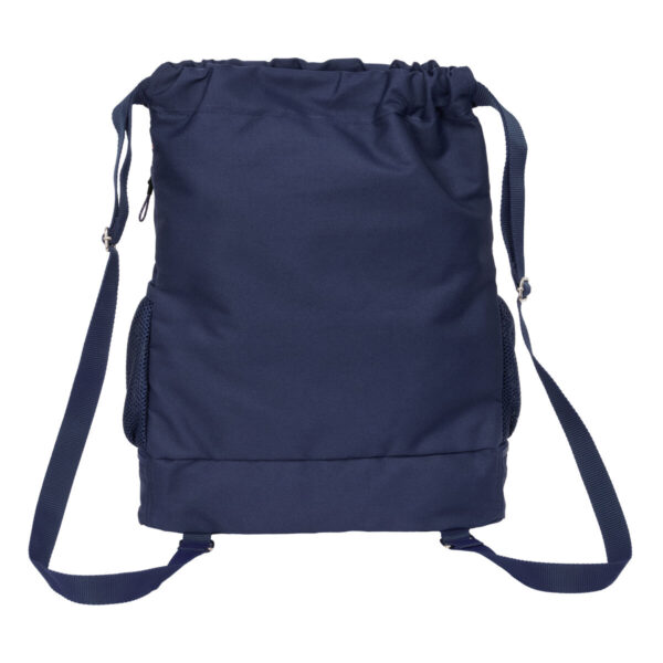 Rucksacktasche mit Bändern Benetton Flag Marineblau 35 x 40 x 1 cm – Bild 2