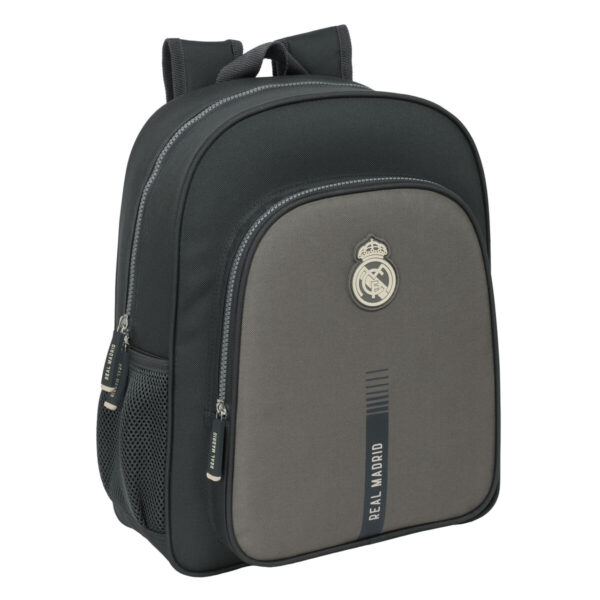 Schulrucksack Real Madrid C.F. Grau 32 x 38 x 12 cm