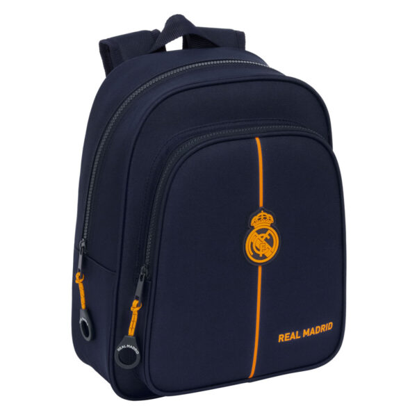 Schulrucksack Real Madrid C.F. 2nd Kit 24/25 Marineblau 27 x 33 x 10 cm