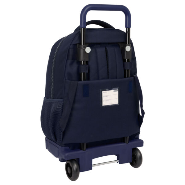 Schulrucksack mit Rädern Real Madrid C.F. Marineblau 33 x 45 x 22 cm – Bild 3