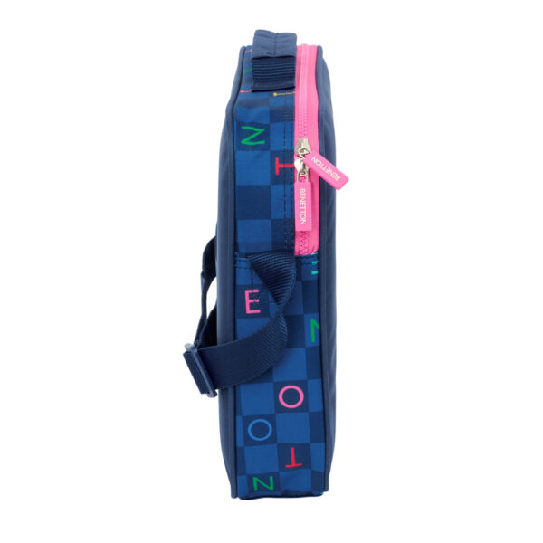Schulrucksack Benetton Damero Marineblau 38 x 28 x 6 cm – Bild 2