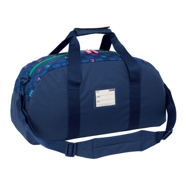 Sporttasche Benetton Damero Marineblau 50 x 26 x 20 cm – Bild 2