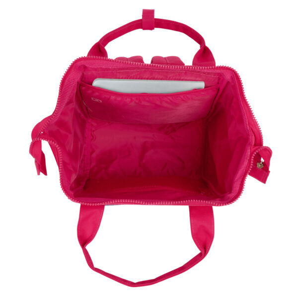 Lässiger Rucksack Benetton benetton Cerise Marineblau – Bild 2
