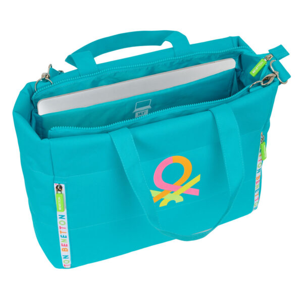 Laptoptasche Benetton Summer Blau 40 x 31 x 17 cm – Bild 5