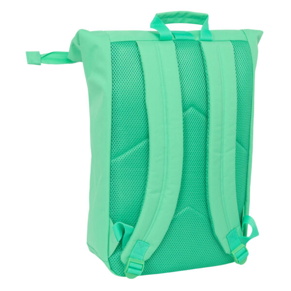 Lässiger Rucksack Benetton Mint grün – Bild 4