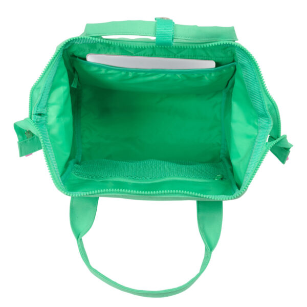 Lässiger Rucksack Benetton benetton grün – Bild 3