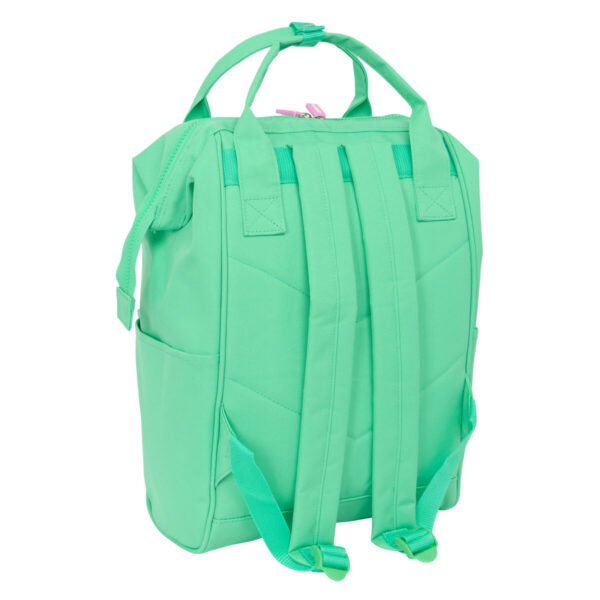 Lässiger Rucksack Benetton benetton grün – Bild 4