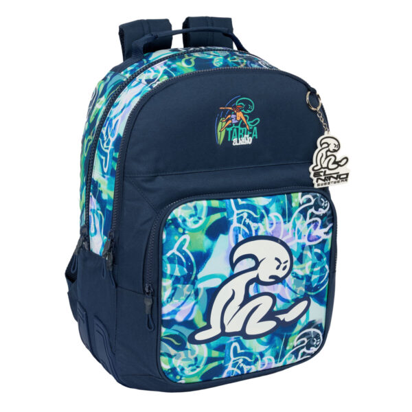 Schulrucksack El Niño Kook Marineblau 32 x 42 x 15 cm – Bild 3