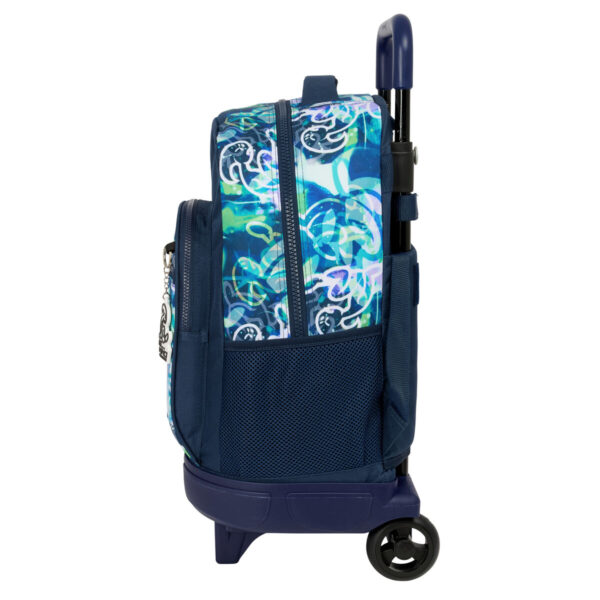 Schulrucksack mit Rädern El Niño Kook Marineblau 33 x 45 x 22 cm – Bild 3