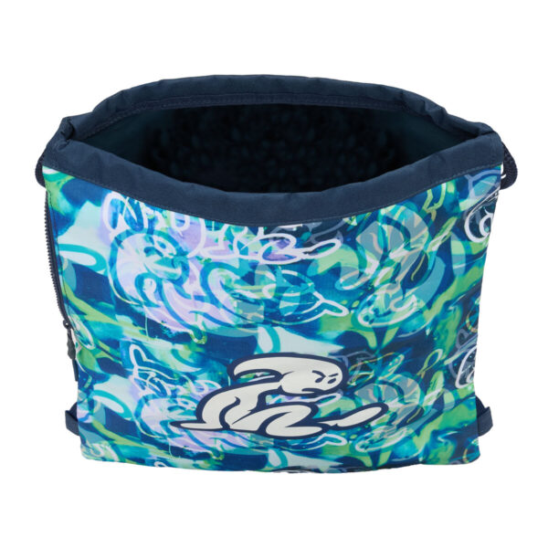 Rucksacktasche mit Bändern El Niño Kook Marineblau 35 x 40 x 1 cm – Bild 2