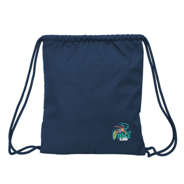 Rucksacktasche mit Bändern El Niño Kook Marineblau 35 x 40 x 1 cm – Bild 4