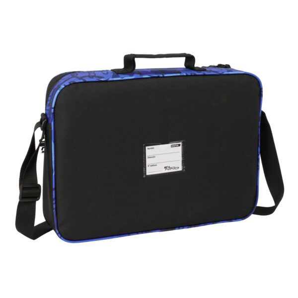 Schultasche El Niño Roller Blau Schwarz 38 x 28 x 6 cm – Bild 2