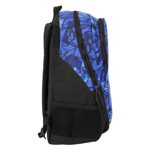 Schulrucksack El Niño Roller Blau Schwarz 32 x 44 x 16 cm – Bild 2