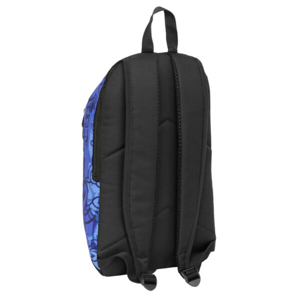 Lässiger Rucksack El Niño Roller Blau Schwarz 22 x 39 x 10 cm – Bild 2