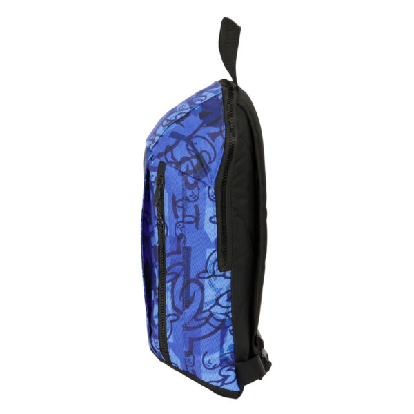 Lässiger Rucksack El Niño Roller Blau Schwarz 22 x 39 x 10 cm – Bild 3