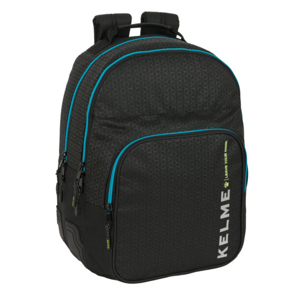 Schulrucksack Kelme Iron Schwarz 32 x 42 x 15 cm