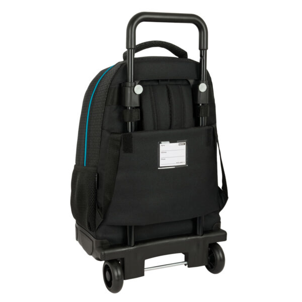 Schulrucksack mit Rädern Kelme Iron Schwarz 33 x 45 x 22 cm – Bild 3