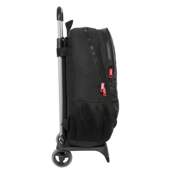 Schulrucksack mit Rädern F.C. Barcelona Black Schwarz 32 x 44 x 16 cm – Bild 3