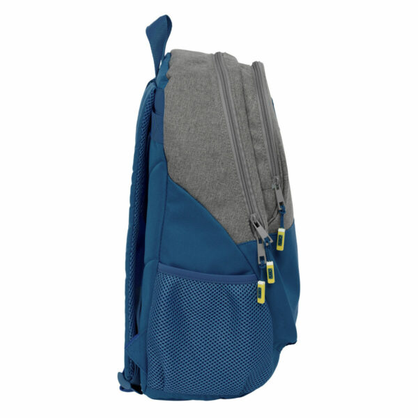 Schulrucksack Munich Street Blau Grau 32 x 44 x 16 cm – Bild 3