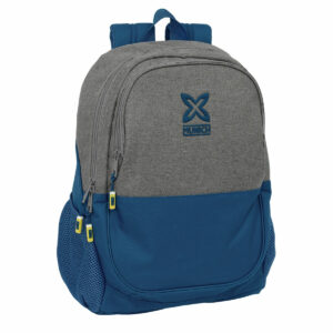 Schulrucksack Munich Street Blau Grau 32 x 44 x 16 cm
