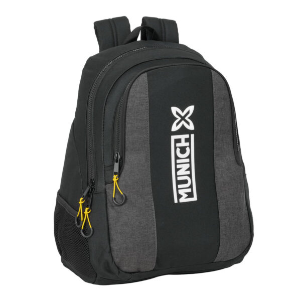Schulrucksack Munich Topo Schwarz 32 x 44 x 16 cm