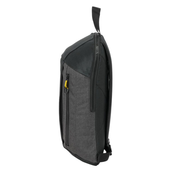 Lässiger Rucksack Munich Topo Schwarz – Bild 2